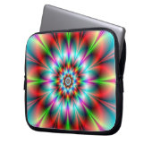 Doppel-Blume-Laptop-Sieb Laptopschutzhülle (Vorderseite Links)
