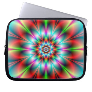 Doppel-Blume-Laptop-Sieb Laptopschutzhülle