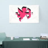 Doppel-Cupid Valentinstag 3x5 Vinyl Banner (Messeveranstaltung)