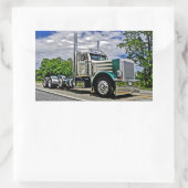 Doppel-D 379-Aufkleber Rechteckiger Aufkleber (Tasche)