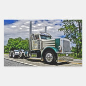 Doppel-D 379-Aufkleber Rechteckiger Aufkleber (Vorderseite)