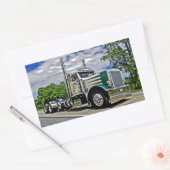 Doppel-D 379-Aufkleber Rechteckiger Aufkleber (Umschlag)