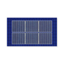 Doppel-Dach Solar Energy Blue Dach