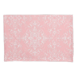 Doppel Damask Pale Princess Pink Kissenbezug