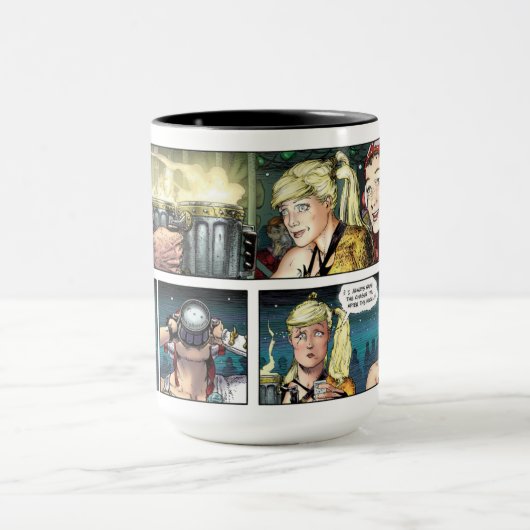 Doppel-Death-Commando-Tasse Tasse (Zentrum)