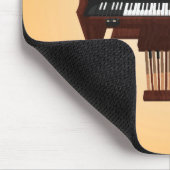Doppel-Decker-Organ: 3D-Modell: Mousepad (Ecke)