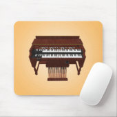 Doppel-Decker-Organ: 3D-Modell: Mousepad (Mit Mouse)