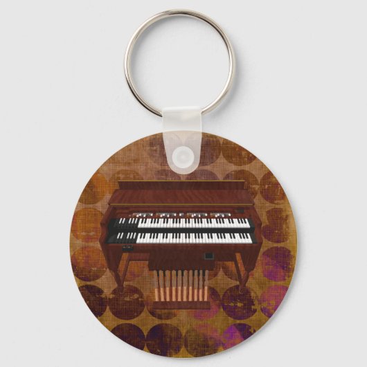 Doppel-Decker-Organ: 3D-Modell: Schlüsselanhänger (Vorderseite)