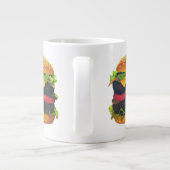 Doppel-Deluxe Hamburger mit Käse Jumbo-Tasse (Rückseite)