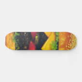 Doppel-Deluxe Hamburger mit Käse Skateboard (Horizontal)