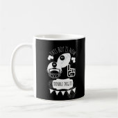Doppel-Digit 10. Happy Birthday Boy Baseball Kaffeetasse (Links)