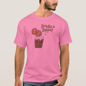 Doppel-Dipper-Cookies in Milch T-Shirt (Vorderseite)