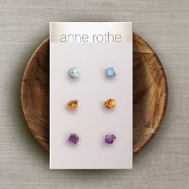 Doppel-Doppel-Doppel-Anzeiger Visitenkarte