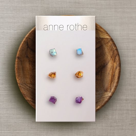 Doppel-Doppel-Doppel-Anzeiger Visitenkarte