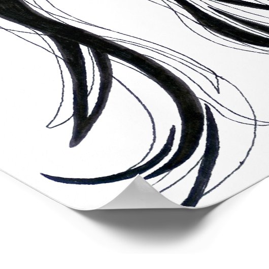 Doppel Duo Art Print Poster (Ecke)