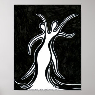 Doppel Duo Art Print Poster