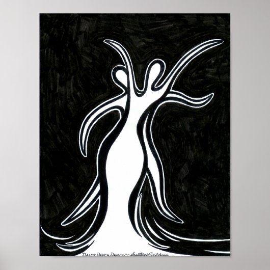 Doppel Duo Art Print Poster (Vorne)