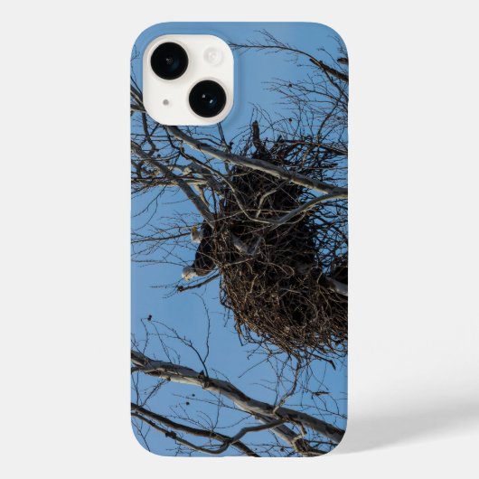 Doppel Eagle Trouble iPhone Case (Rückseite)