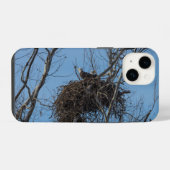 Doppel Eagle Trouble iPhone Case Hülle (Rückseite (Horizontal))