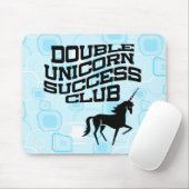 Doppel Einhorn Erfolg Club Mousepad (Mit Mouse)