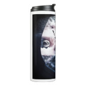 Doppel-Exposition Man Thermal Tumbler Thermosbecher (Nach links gedreht)
