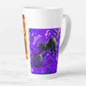 Doppel-Farb-Katze Milchtasse (Rechte Ecke)