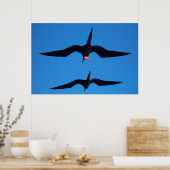 Doppel-Frigatebirts Poster (Küche)