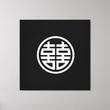 Doppel-Glück - 40x40 - Starke Canvas Print