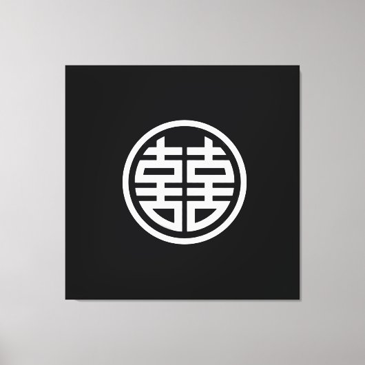 Doppel-Glück - 40x40 - Starke Canvas Print Leinwanddruck (Vorderseite)