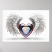 *~*~ Doppel-Herz Angel Wings AP78 Opal Poster (Vorne)