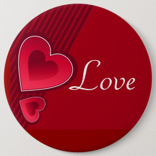 Doppel-Herz-Liebe Button