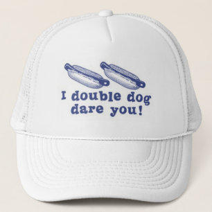 Doppel-Hund-Dare-Hut Truckerkappe
