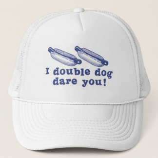 Doppel-Hund-Dare-Hut Truckerkappe