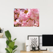 Doppel-Kirschblüte Poster (Heimbüro)