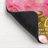 Doppel-Kirschblüte: Sato-zakura Mousepad (Ecke)