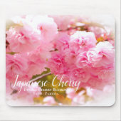 Doppel-Kirschblüte: Sato-zakura Mousepad (Vorne)