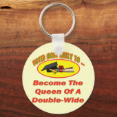 Doppel-Königin Schlüsselanhänger (Vorderseite)