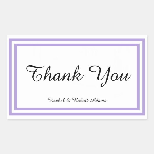 Doppel-Lavendelschneider - Rechteck-Aufkleber Rechteckiger Aufkleber (Vorderseite)