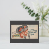 Doppel Minze Twins Poster Art Postkarte (Stehend Vorderseite)