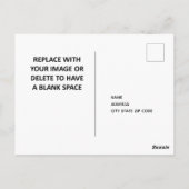 Doppel Minze Twins Poster Art Postkarte (Rückseite)