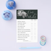 Doppel- oder Hochzeitskartentouren Flyer (Einzeln)