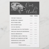 Doppel- oder Hochzeitskartentouren Flyer (Vorne)