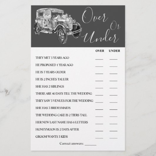 Doppel- oder Hochzeitskartentouren Flyer (Vorne)