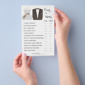 Doppel- oder Mehrzimmerduschkarte Flyer (Handgriff)