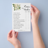 Doppel- oder Mehrzimmerduschkarte Flyer (Handgriff)