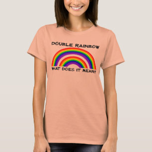 Doppel-Rainbow-Shirt T-Shirt