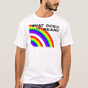Doppel-Rainbow-Shirt T-Shirt