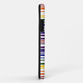 Doppel-Regenbogen-Strichcode Case-Mate iPhone Hülle (Hinten/Rechts)