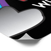 Doppel-Regenbogen über den Himmel Poster (Ecke)