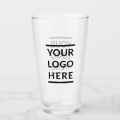 Doppel-Side-Logo von Custom Glass Tumbler (Rückseite)